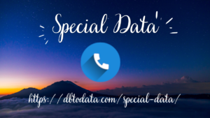 Special Data