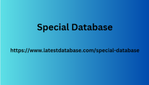 Special Database