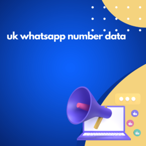 uk whatsapp number data